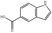 Indole-5-carboxylic acid Structure