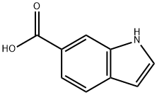 Indole-6-carboxylic acid 구조식 이미지