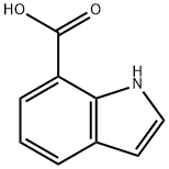 1H-Indole-7-carboxylic acid Structure