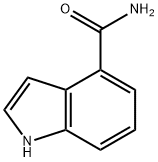 1H-Indole-4-carboxamide(9CI) Structure
