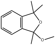 1-Methoxy-1,3,3-trimethyl-1,3-dihydroisobenzofuran Structure