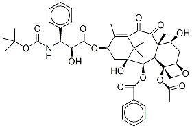 10-Oxo Docetaxel 구조식 이미지