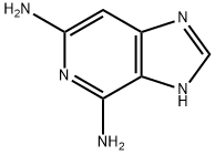 1H-Imidazo[4,5-c]pyridine-4,6-diamine(9CI) Structure