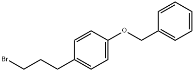 1-((4-(3-BROMOPROPYL)PHENOXY)METHYL)BENZENE Structure