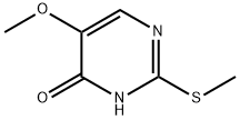 5-methoxy-2-(methylthio)pyrimidin-4-ol ,97% 구조식 이미지