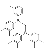 BIS[BIS(3,5-DIMETHYLPHENYL)PHOSPHINO]METHANE Structure