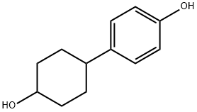 p-(trans-4-Hydroxycyclohexyl)phenol Structure