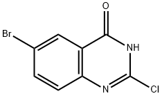 6-BROMO-2-CHLOROQUINAZOLIN-4(1H)-ONE Structure