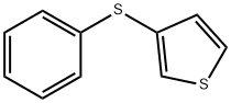 3-(PHENYLTHIO)THIOPHENE Structure