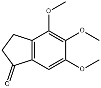 4,5,6-TRIMETHOXY-INDANONE 구조식 이미지