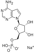 5'-TUMP SODIUM SALT Structure