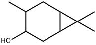 4,7,7-trimethylbicyclo[4.1.0]heptan-3-ol Structure