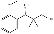 (1R)-1-(2-methoxyphenyl)-2,2-dimethylpropane-1,3-diol 구조식 이미지