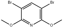 3,5-дибром-2 ,6-dimethoxypyridine структурированное изображение