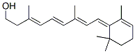 (3E,5E,7E)-9-[(3E)-2,4,4-Trimethyl-1-cyclohexen-3-ylidene]-3,7-dimethylnona-3,5,7-trien-1-ol 구조식 이미지