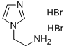 1-(2-Aminoethyl)-1H-imidazole dihydrobromide Structure