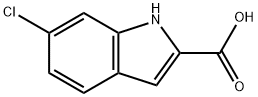 6-Chloroindole-2-carboxylic acid Structure
