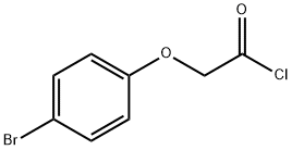 (4-bromophenoxy)acetyl chloride 구조식 이미지