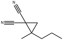 2-Methyl-2-propyl-1,1-cyclopropanedicarbonitrile Structure