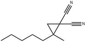 2-메틸-2-펜틸-1,1-시클로프로판디카르보니트릴 구조식 이미지