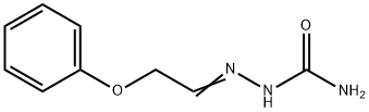 Phenoxyacetaldehyde semicarbazone Structure