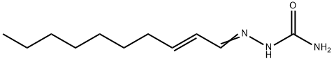 (2E)-2-Decenal semicarbazone Structure