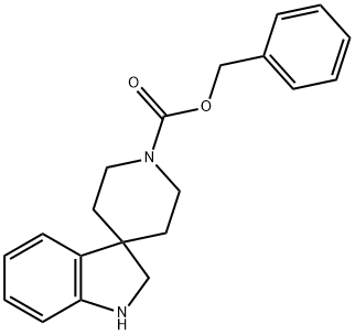 1'-(BENZYLOXYCARBONYL)SPIRO(INDOLINE-3,4'-PIPERIDINE) Structure