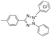 2,3-DIPHENYL-5-(P-TOLYL)TETRAZOLIUM CHLORIDE 구조식 이미지