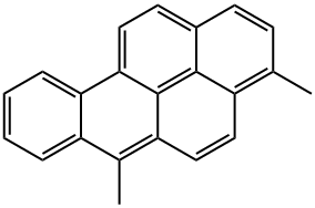 3,6-Dimethylbenzo[a]pyrene Structure