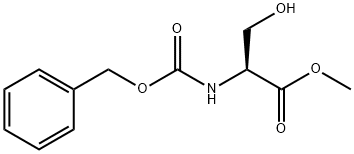 N-Cbz-L-serine methyl ester 구조식 이미지