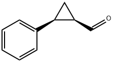 시클로프로판카르복스알데히드,2-페닐-,(1R,2S)-(9CI) 구조식 이미지