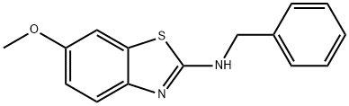 N-벤질-6-메톡시-1,3-벤조티아졸-2-아민 구조식 이미지