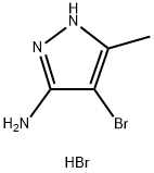 5-AMINO-4-BROMO-3-METHYLPYRAZOLE HYDROBROMIDE 구조식 이미지