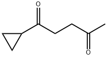 1,4-Pentanedione, 1-cyclopropyl- (9CI) Structure