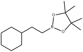 2-Cyclohexylethylboronic acid Structure