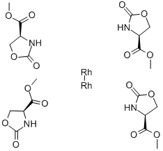 DOYLE DIRHODIUM CATALYST-RH2(4S-MEOX)4 Structure