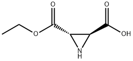 2,3-아지리딘디카르복실산,모노에틸에스테르,(2S,3S)-(9CI) 구조식 이미지