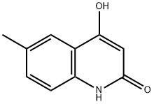 2-하이드록시-6-메틸-1H-퀴놀린-4-온 구조식 이미지