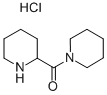 PIPERIDINO(2-PIPERIDINYL)METHANONE HYDROCHLORIDE Structure