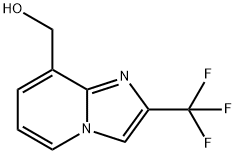 이미다조[1,2-a]피리딘-8-메탄올,2-(트리플루오로메틸)- 구조식 이미지