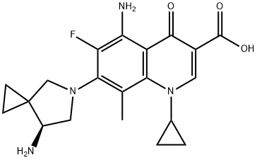 Olamufloxacin Structure