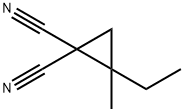 2-에틸-2-메틸-1,1-시클로프로판디카르보니트릴 구조식 이미지