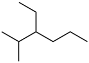 3-Ethyl-2-methylhexane. Structure