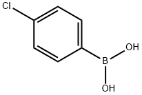 4-Chlorophenylboronic acid Structure