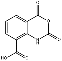 2,4-dioxo-2,4-dihydro-1H-benzo[d][1,3]oxazine-8-carboxylic acid 구조식 이미지