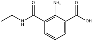 벤조산,2-아미노-3-[(에틸아미노)카르보닐]-(9CI) 구조식 이미지