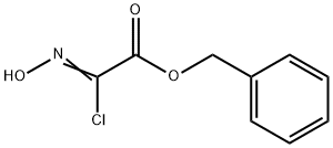 아세트산,클로로(하이드록시이미노)-,페닐메틸에스테르 구조식 이미지