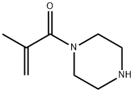 Piperazine,  1-(2-methyl-1-oxo-2-propenyl)-  (9CI) 구조식 이미지