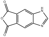1H-푸로[3,4-f]벤즈이미다졸-5,7-디온(9CI) 구조식 이미지
