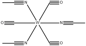 TRIS(ACETONITRILE)TRICARBONYLTUNGESTEN(& 구조식 이미지